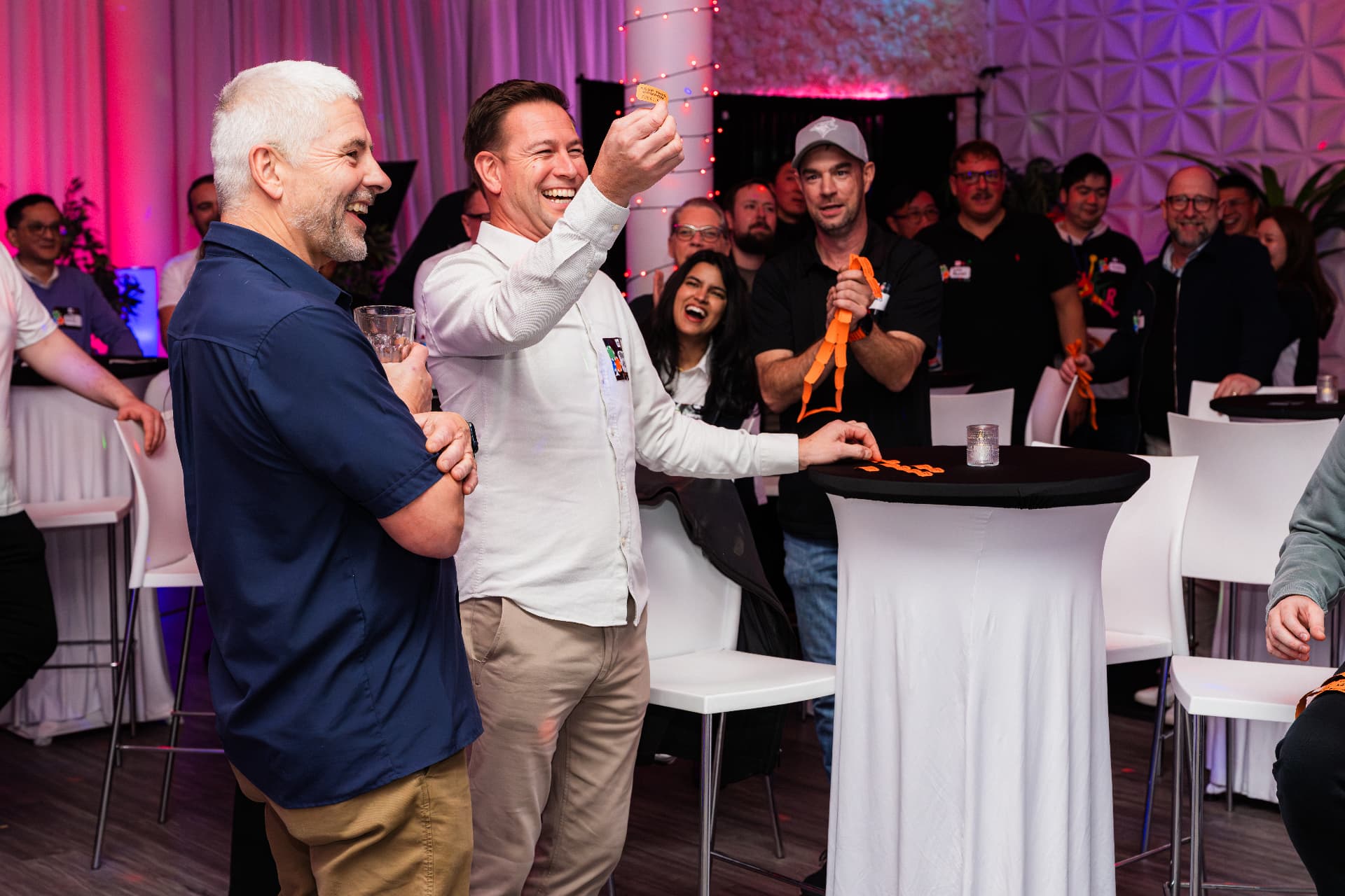 Prize Draw Moment — Casino Night