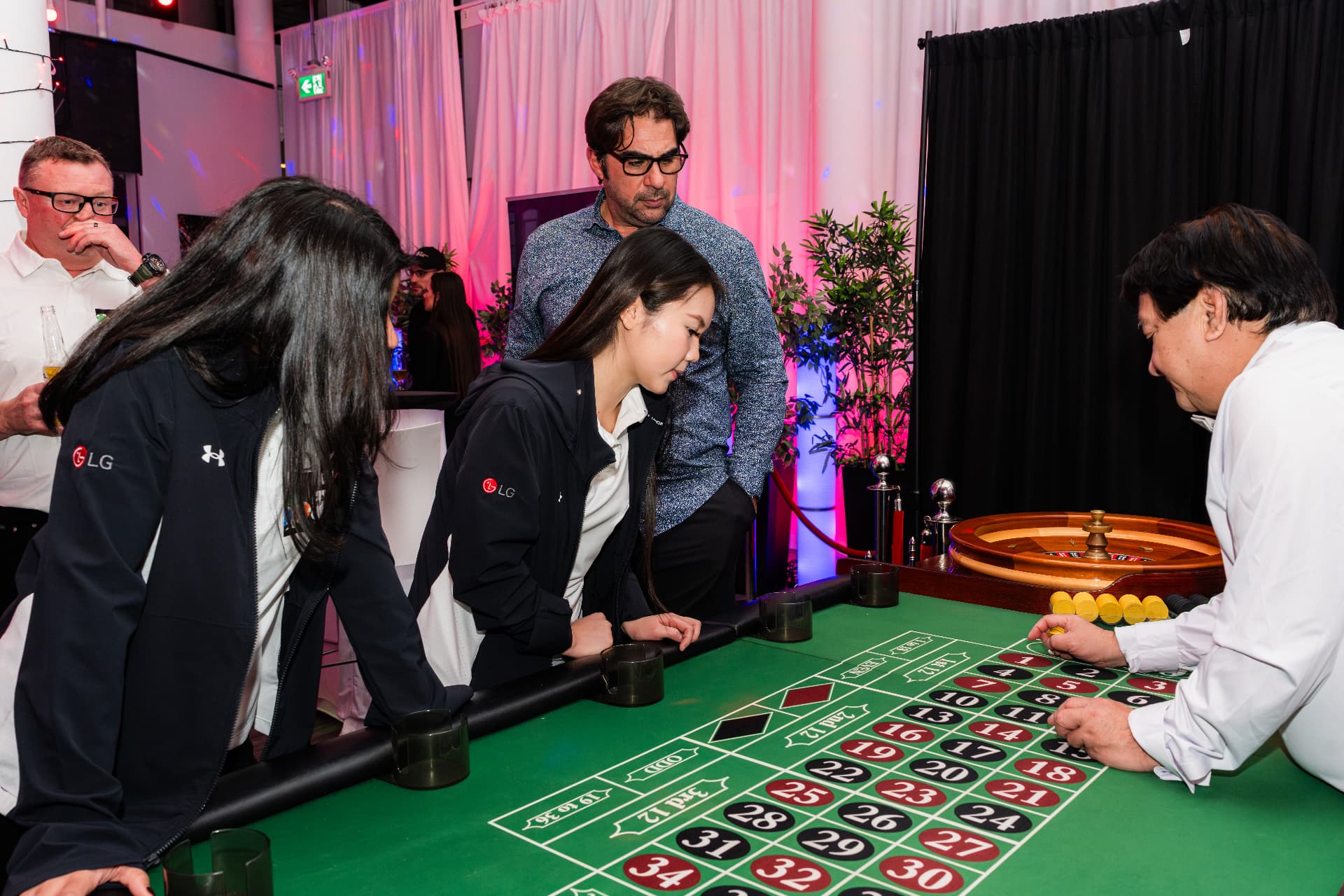 Roulette Wheel — Casino Night